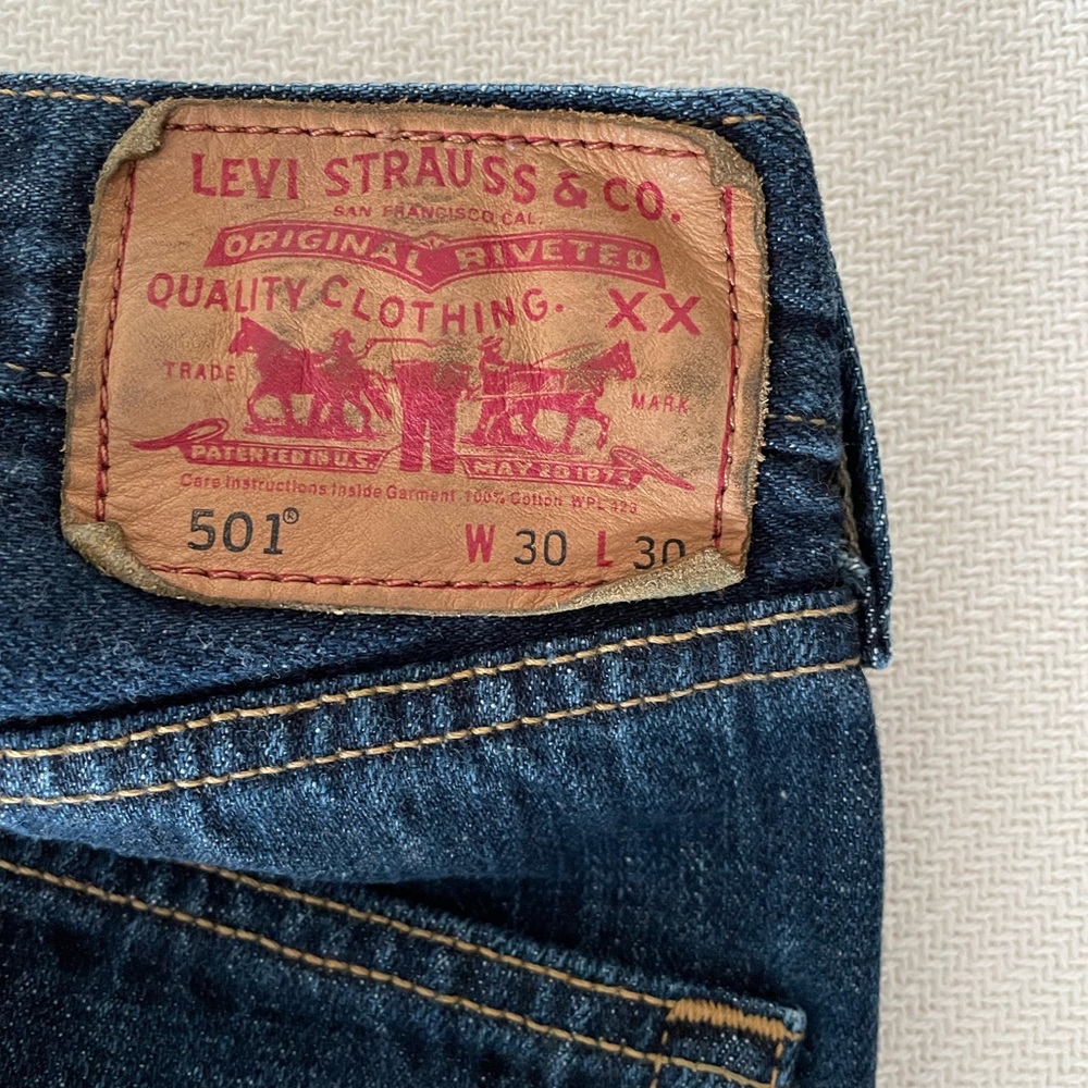 A COMBO - LS&C 501 JEANS and BELT